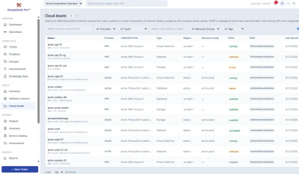SimpleDesk Pro™ customer portal thumbnail